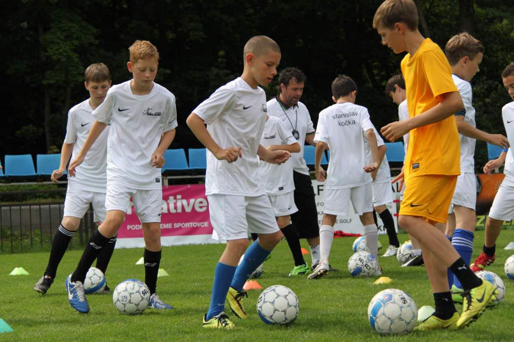 Fotbalový kemp Luďka Zelenky - Podještědský sportovní areál